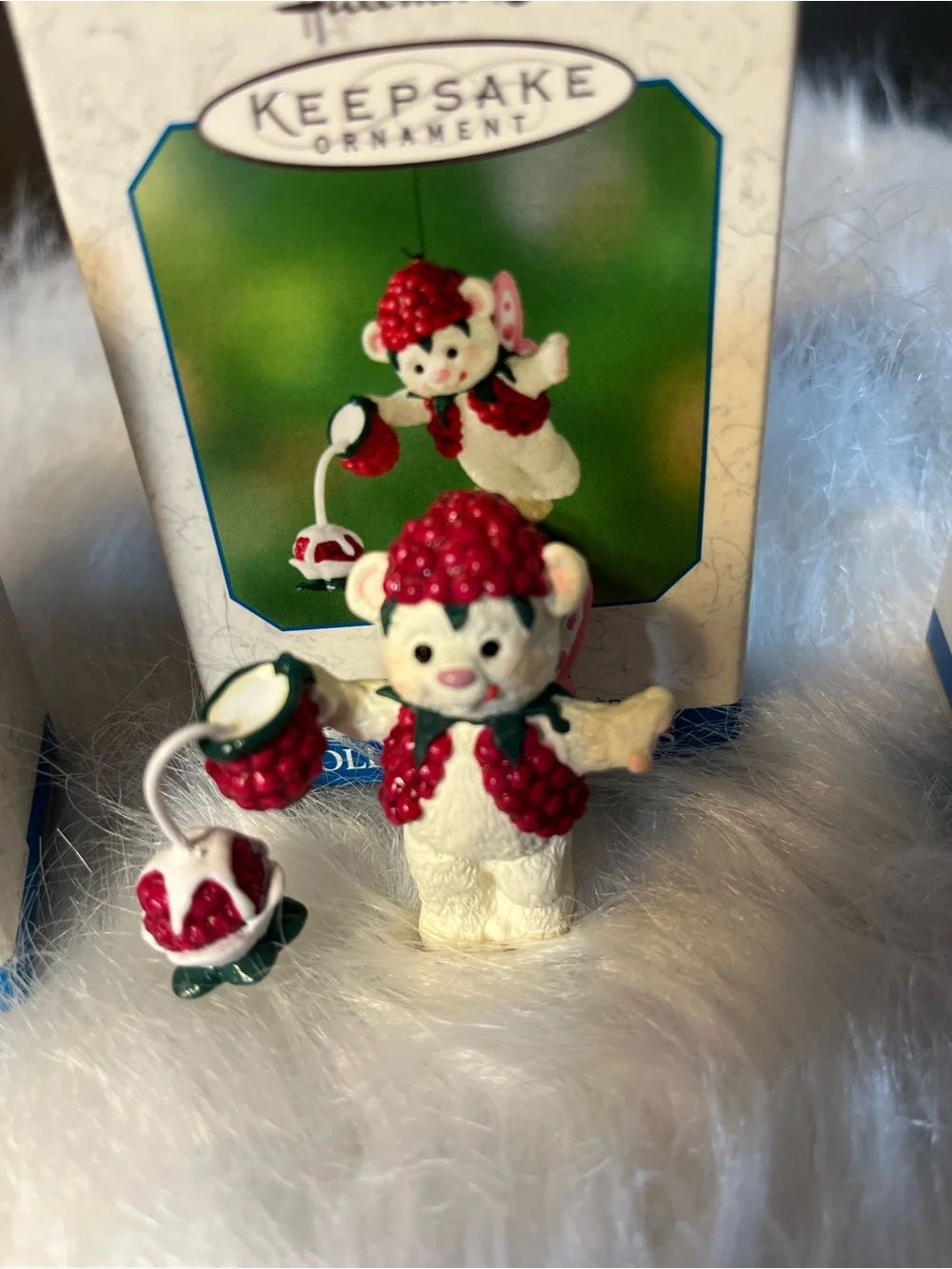 Hallmark Fairy Berry Collection-Strawberry, Raspberry, and Blueberry.